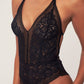 Patterned Lace Bodysuit