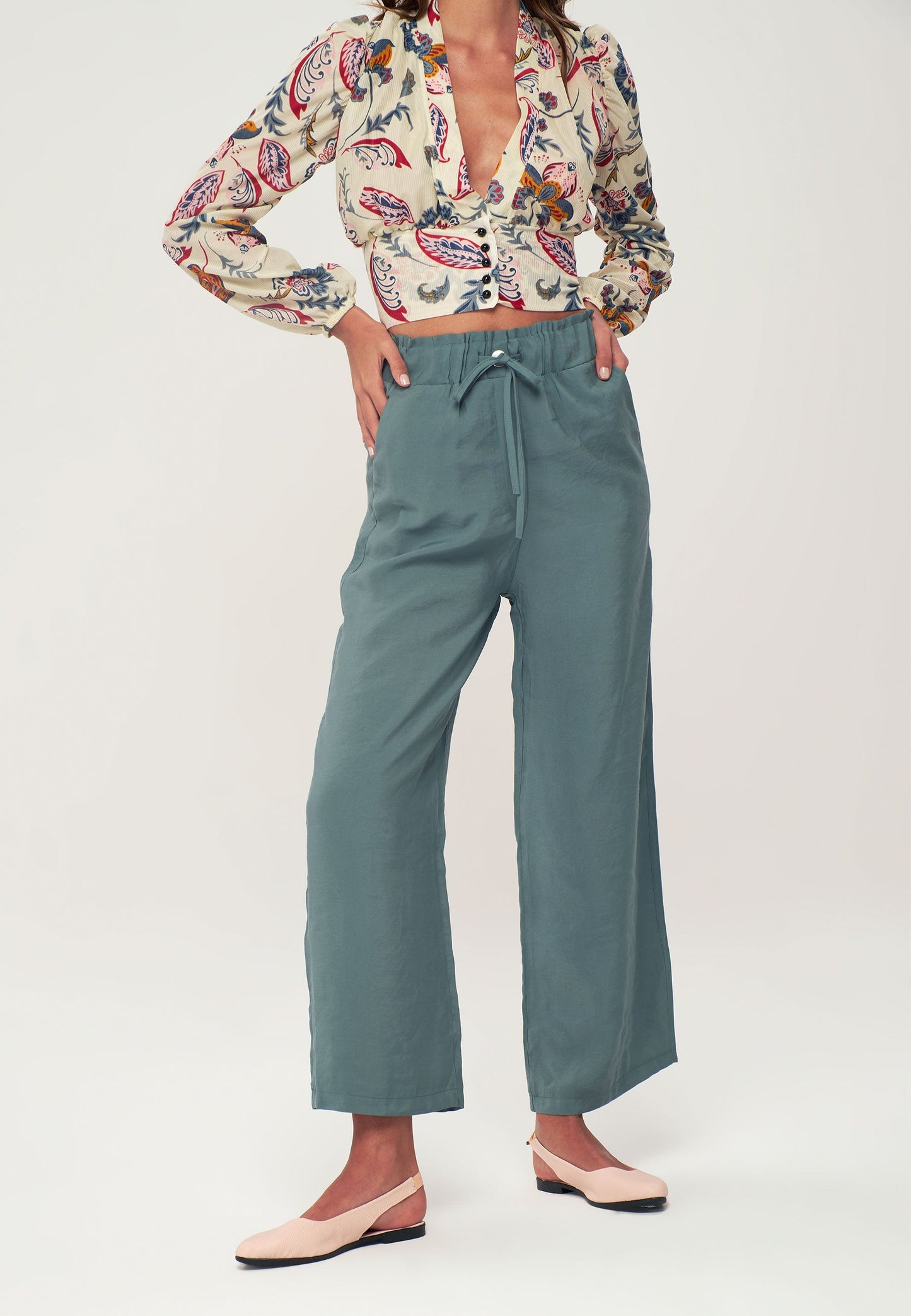 Women's Self-Lacing Tensel Trousers