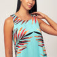 Women's Multi Patterned Backless Dress