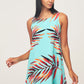 Women's Multi Patterned Backless Dress