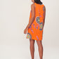 Women's Multi Patterned Backless Dress