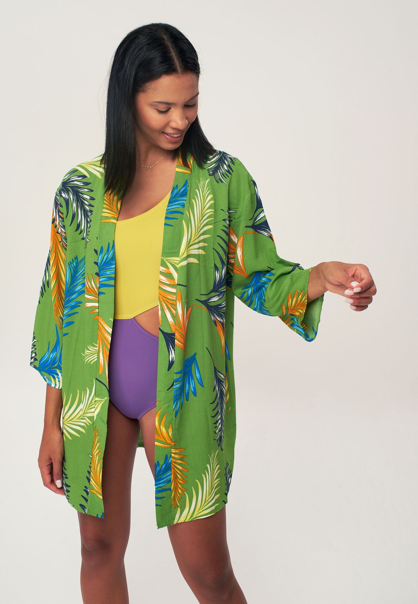 Women's Patterned Kimono