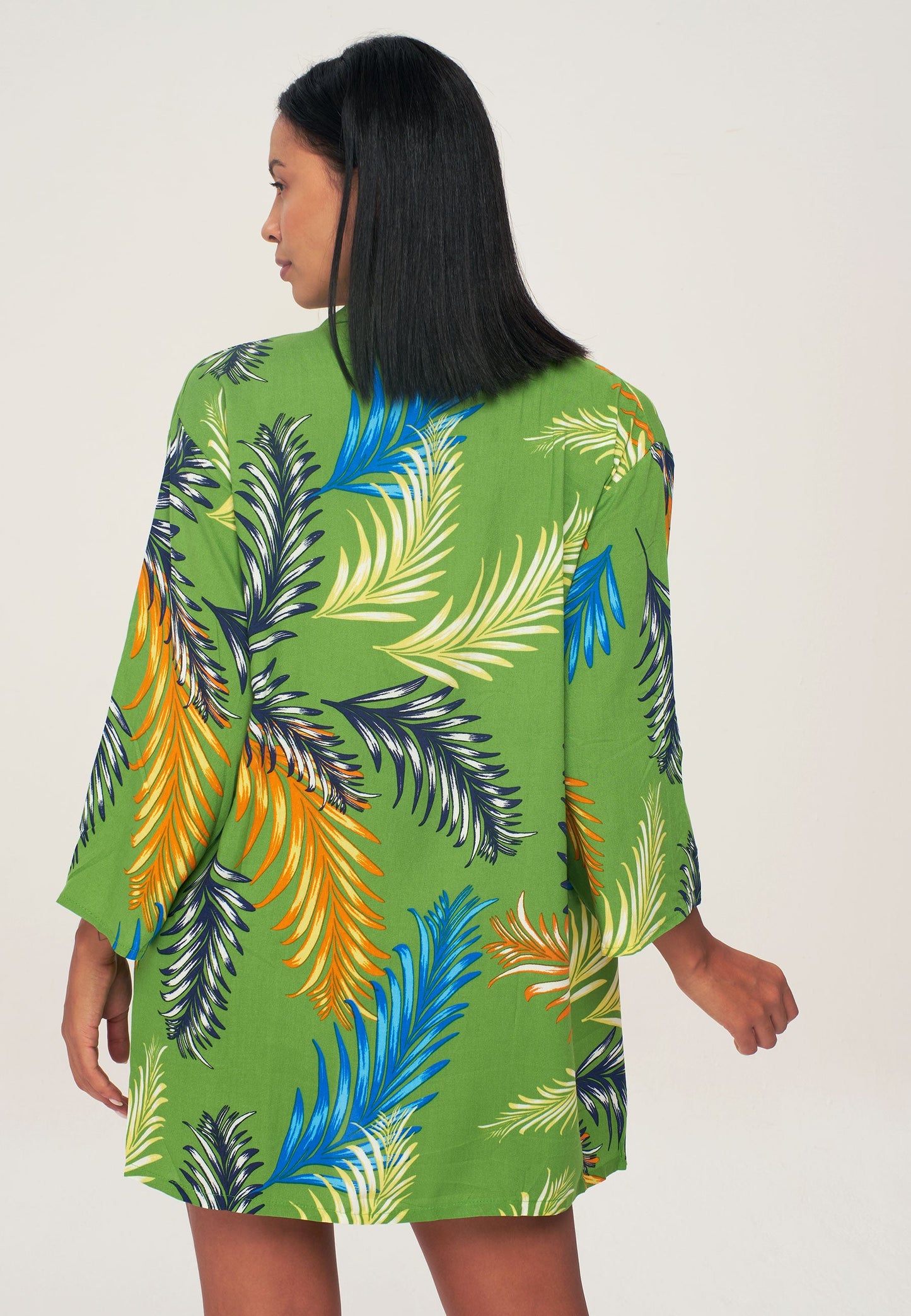 Women's Patterned Kimono