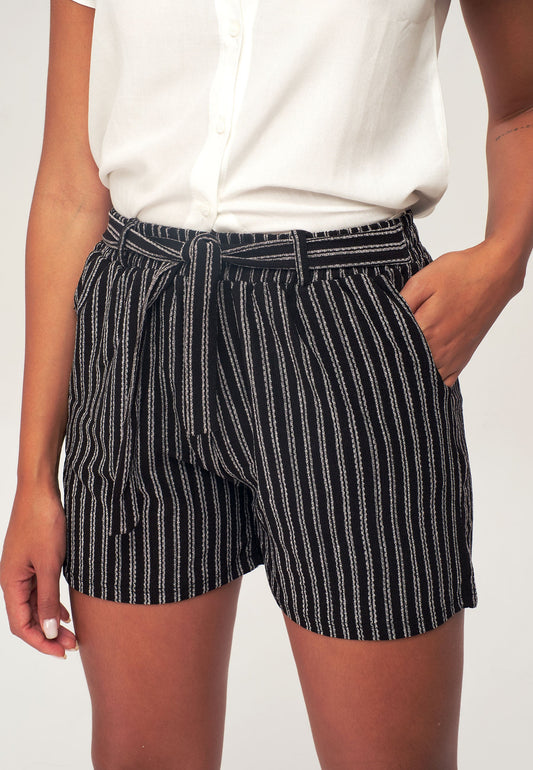 Women's Multi Patterned Elastic Shorts