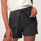 Women's Multi Patterned Elastic Shorts