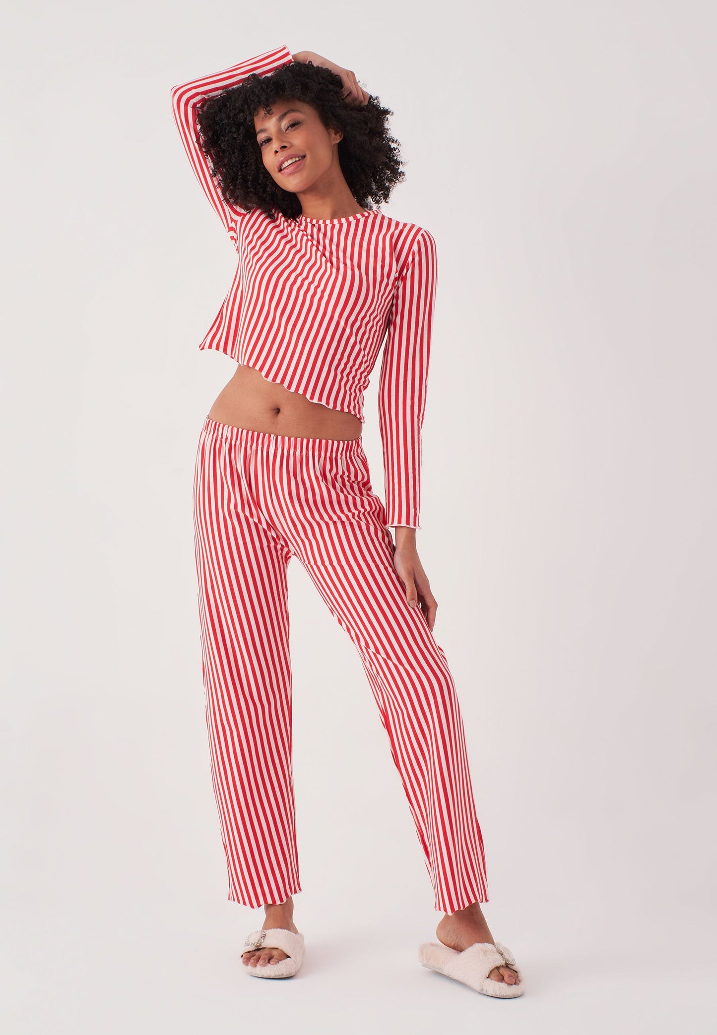 Long Sleeve Striped - Pyjama Set