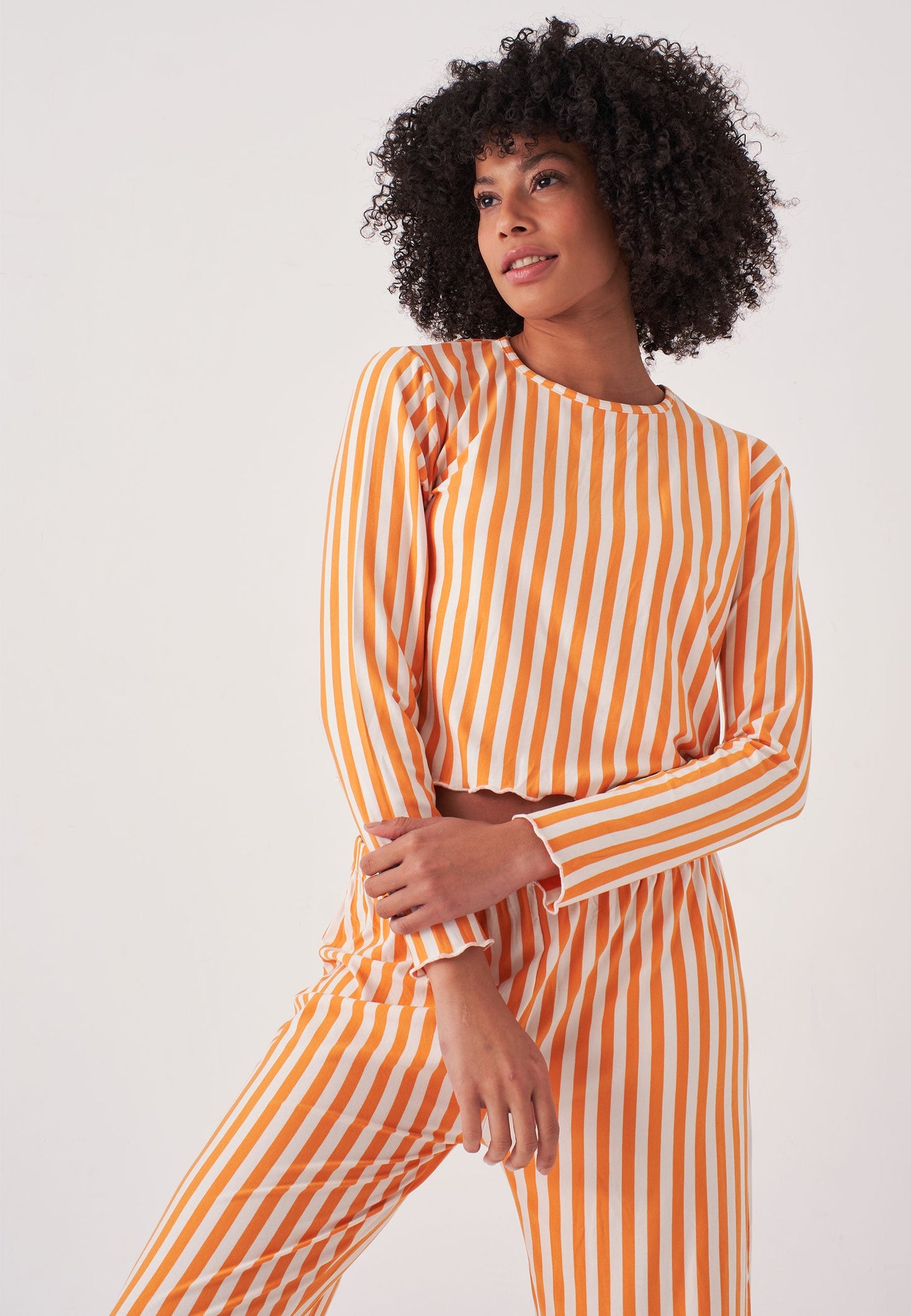 Long Sleeve Striped - Pyjama Set