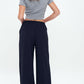 Striped Trousers - Tracksuit bottoms - Navy blue