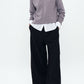 Striped Trousers - Tracksuit bottoms - Black