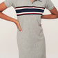 Single Striped Polo Dress