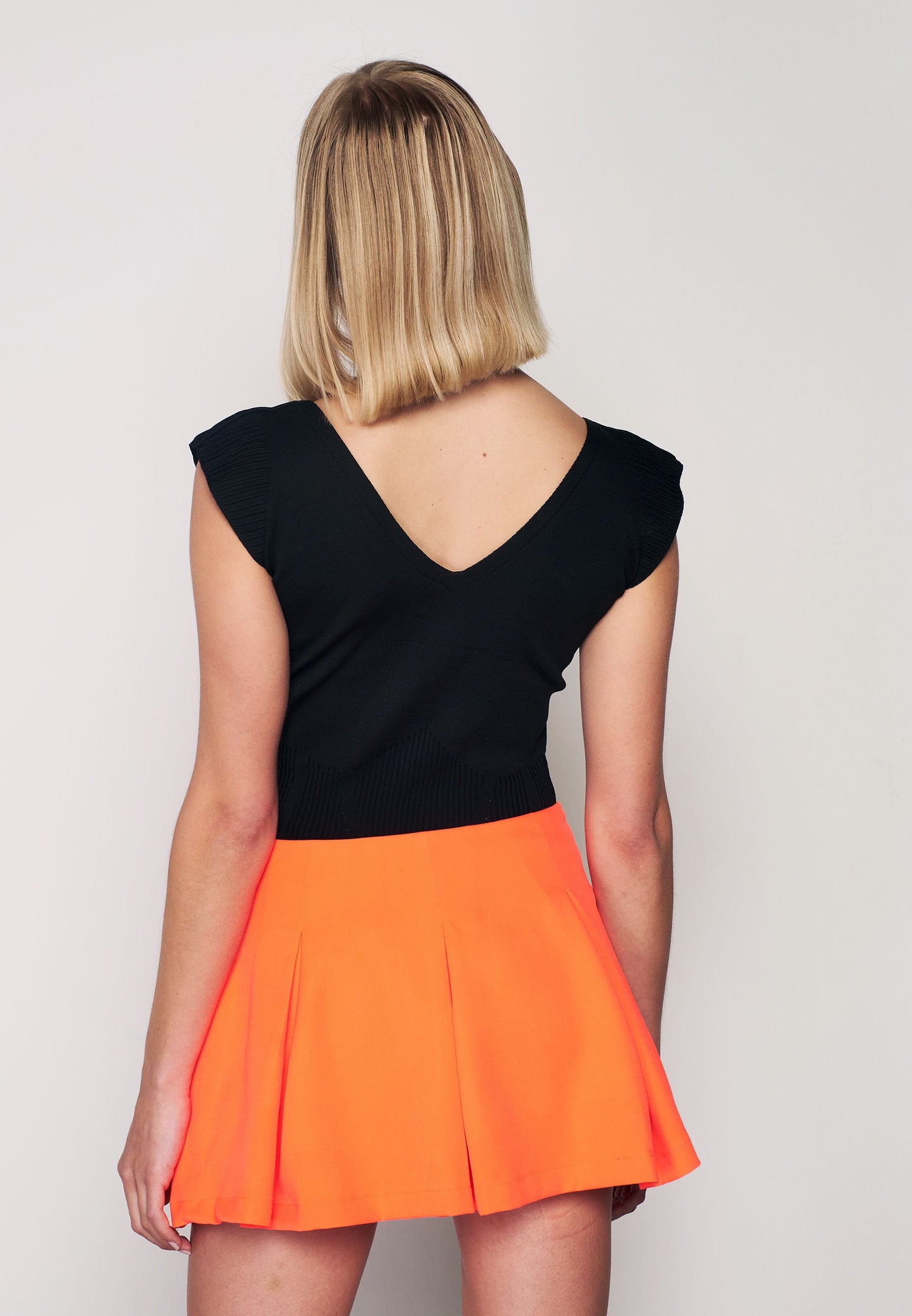 SKORT - Short Skirt - Orange