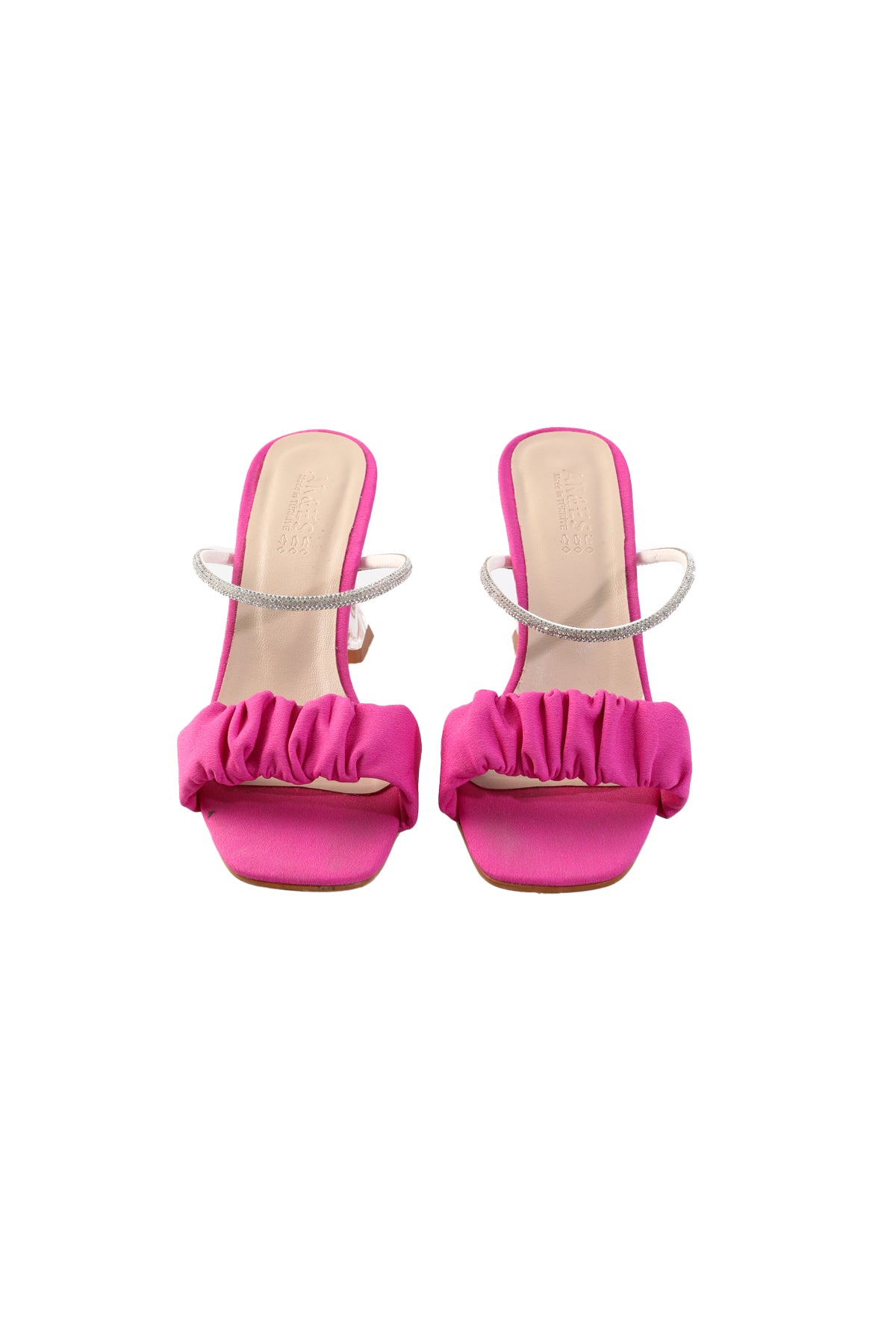 Women's Stone Slippers and Sandals Heeled Shoes