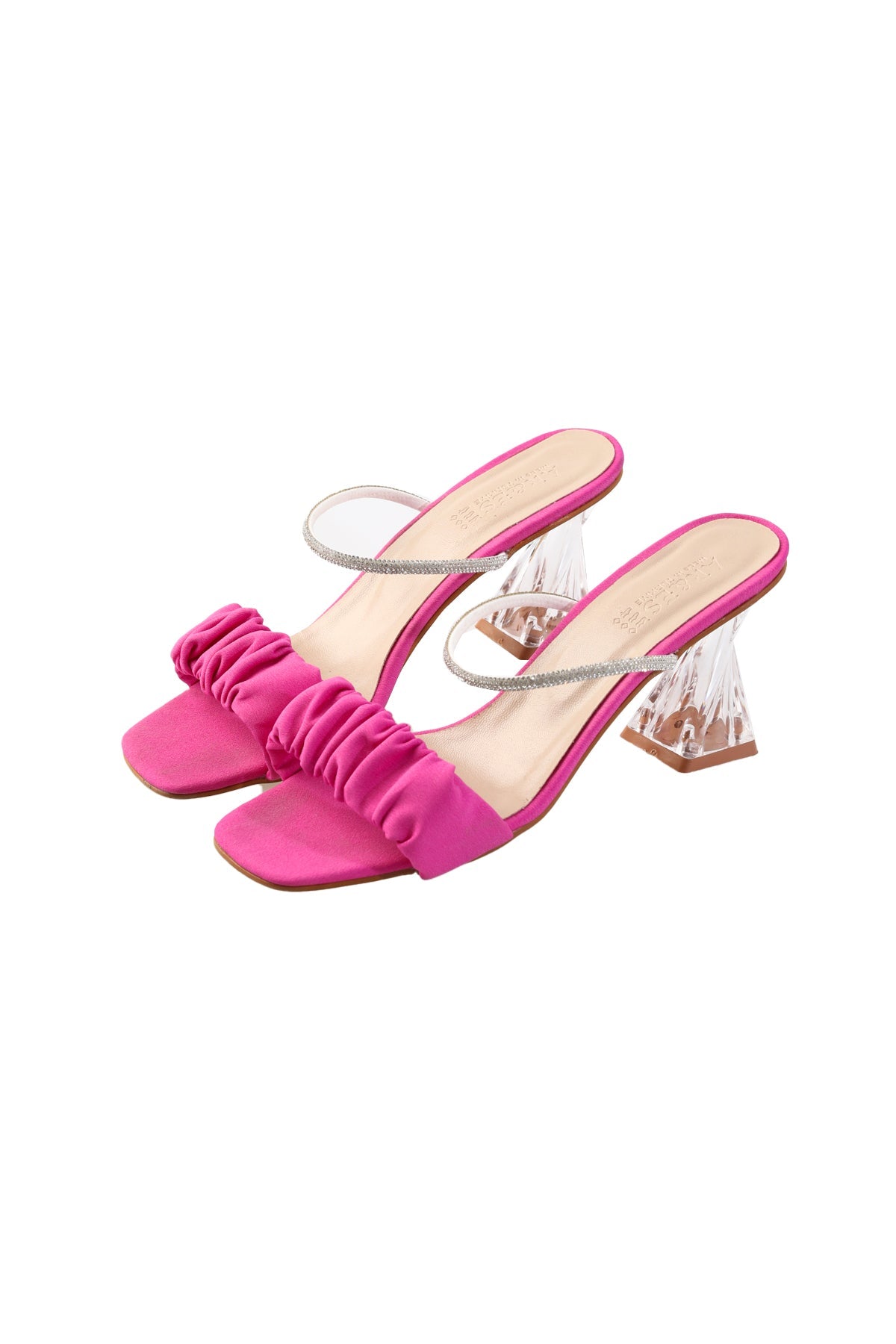 Women's Stone Slippers and Sandals Heeled Shoes