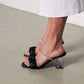 Women's Stone Slippers and Sandals Heeled Shoes