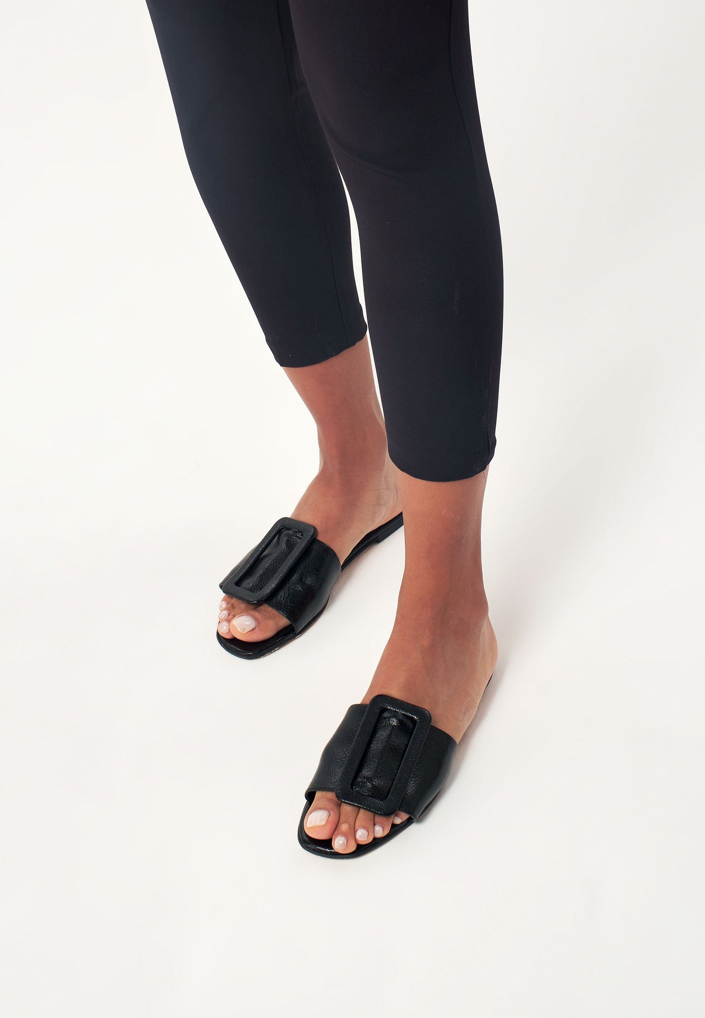 Slide-in Slippers - Black