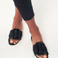 Slide-in Slippers - Black