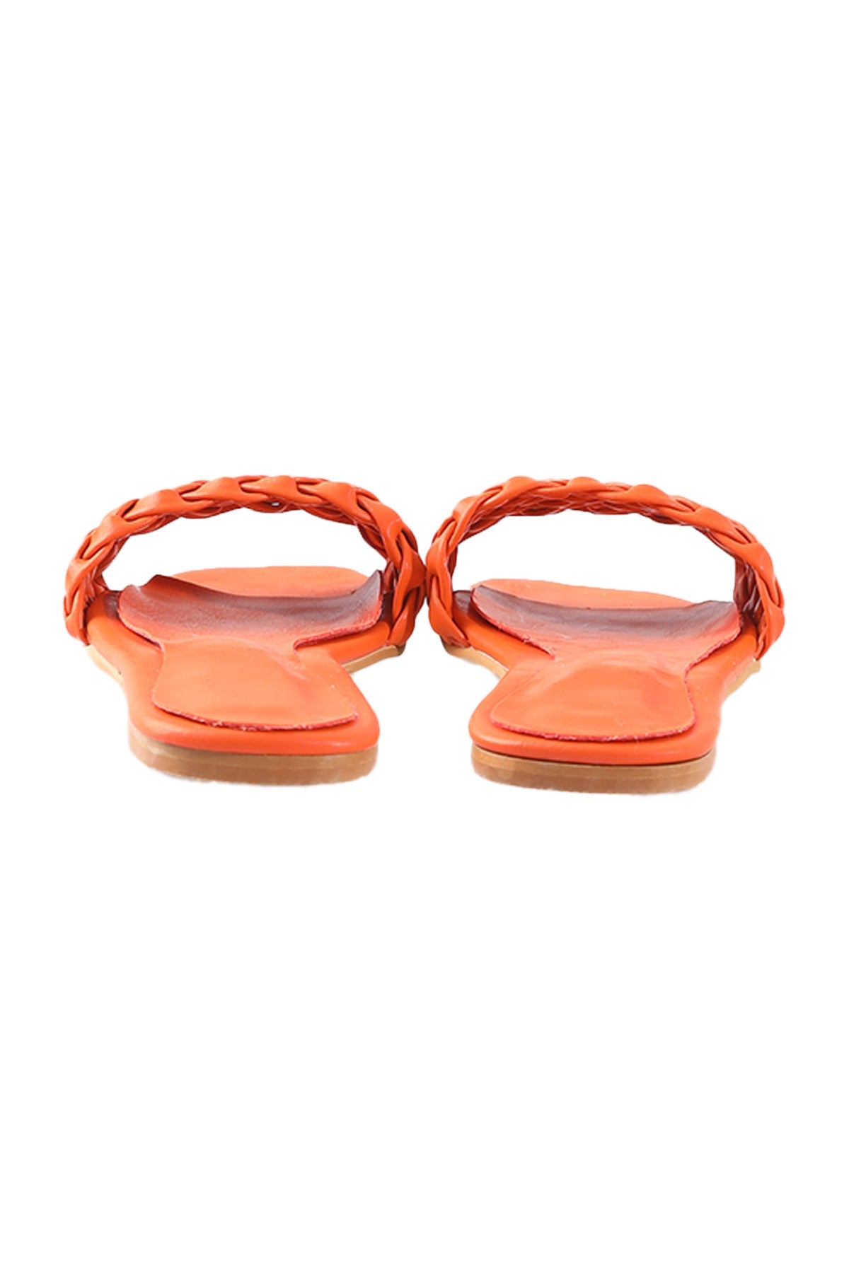 Slide-in Slippers - Orange