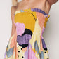 Patterned Sundress - Purple