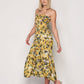 Patterned Sundress - Yellow