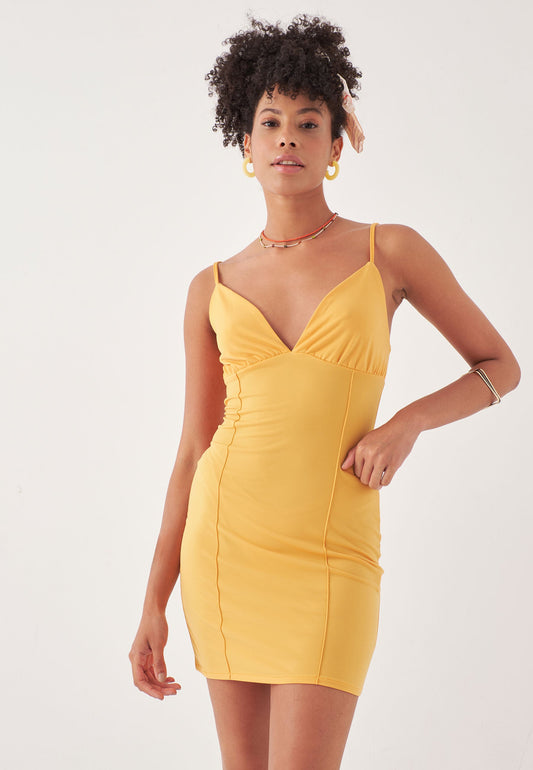 Dress - Mustard