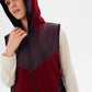 MUNI MUNI - Long Waistcoat - claret red