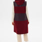 MUNI MUNI - Long Waistcoat - claret red