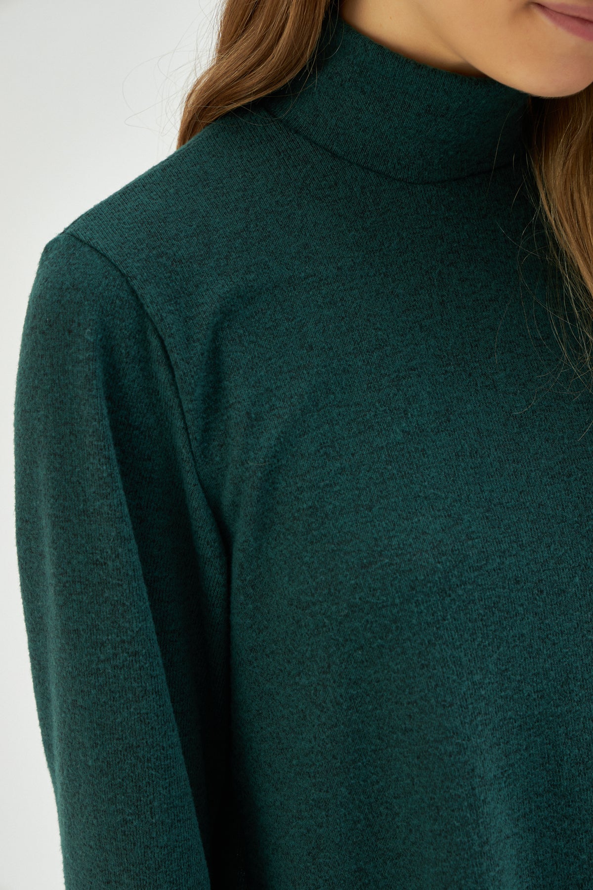 MUNI MUNI - Regular Cut Tunic - dark green