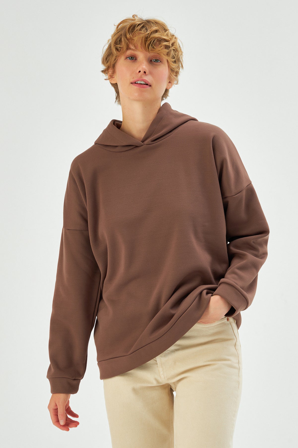 MUNI MUNI - Oversize Hoodie - brown