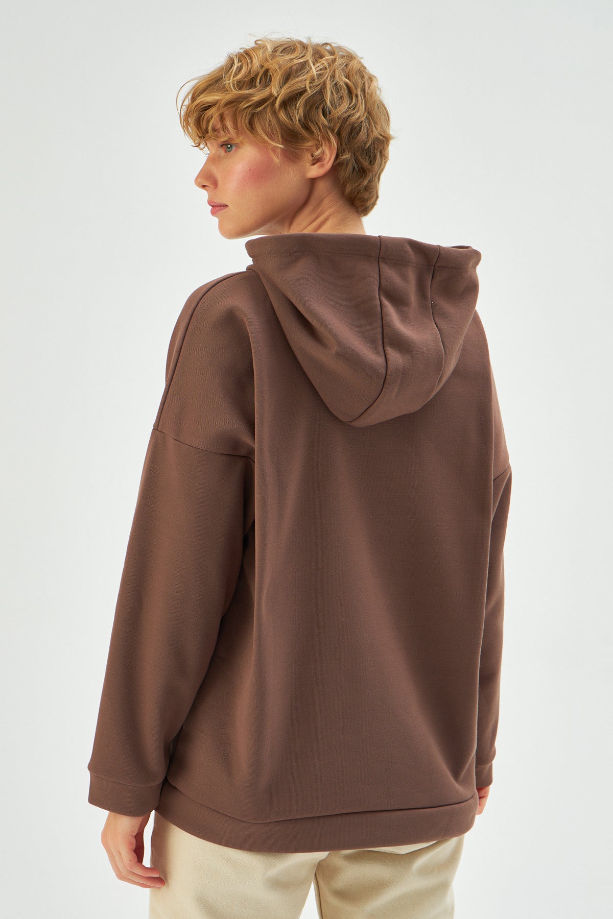 MUNI MUNI - Oversize Hoodie - brown