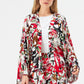 MUNI MUNI - Printed Kimono Top - red