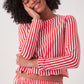 Long Sleeve Striped Pajamas Set