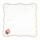 Christmas Linen Service Napkin - White - Ocoza