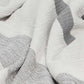 Mollis Muslin Cotton Blanket - White Striped