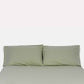 Classic Percale - Fitted Sheet Set -  Sage Green