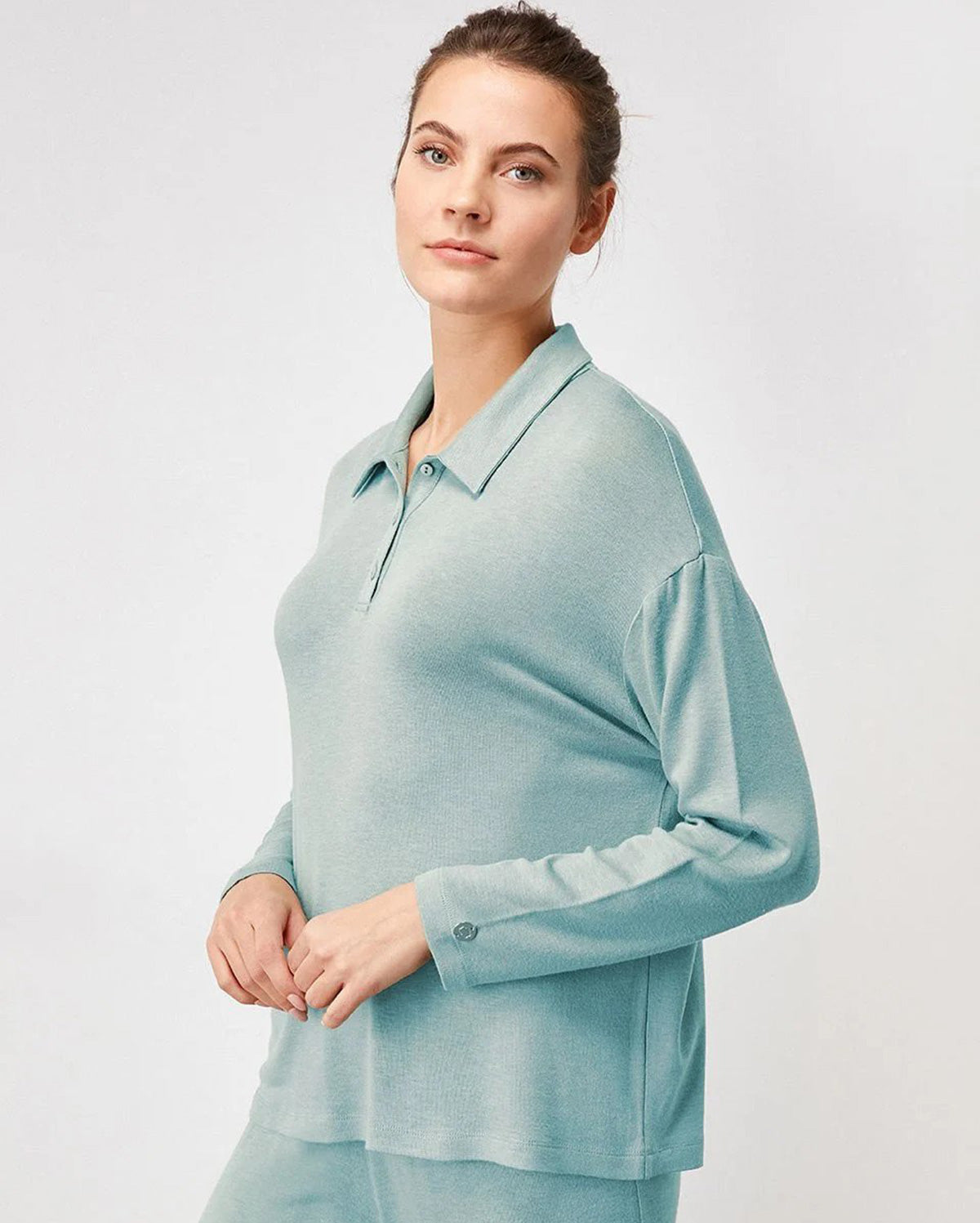 Soft Textured Pyjama Set - Blue