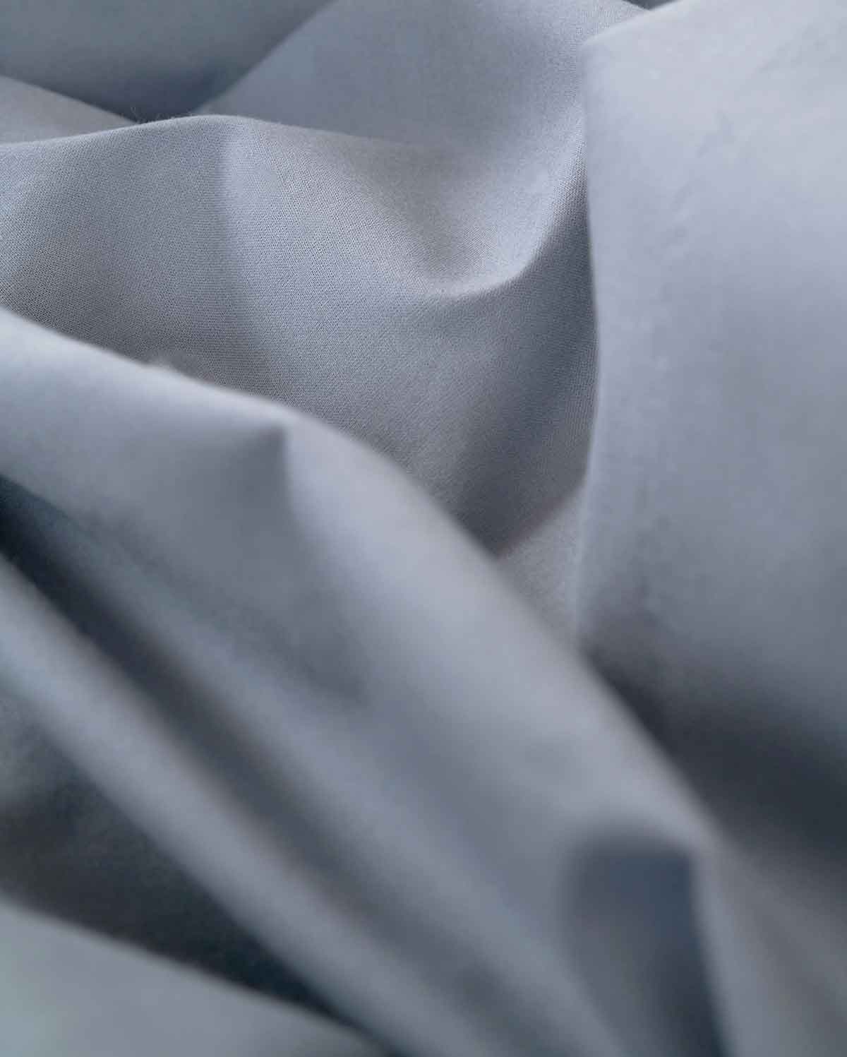 Classic Percale Fitted Sheet - Dark Grey