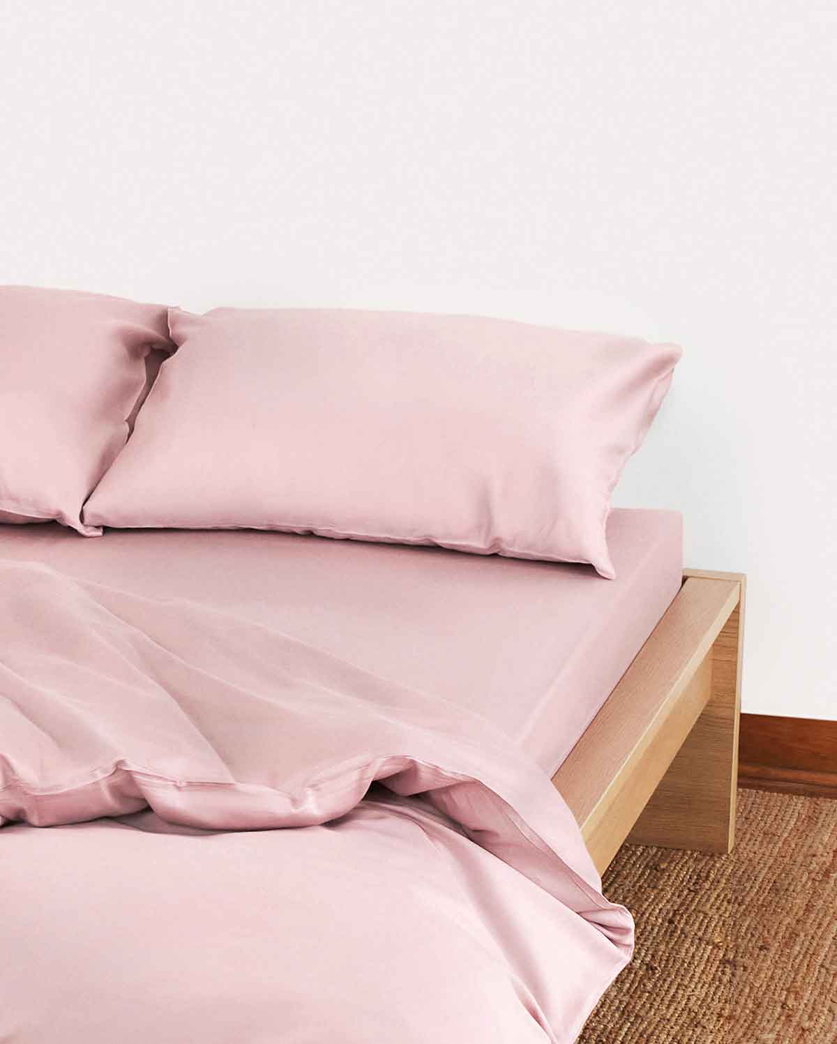 Lavish Sateen - Duvet Cover Set - Nude Pink