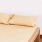 Classic Percale Fitted Sheet - Creme Brule