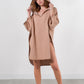 Cocoon Cotton Poncho-Sunset