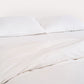 Classic Percale - Duvet Cover Set - White