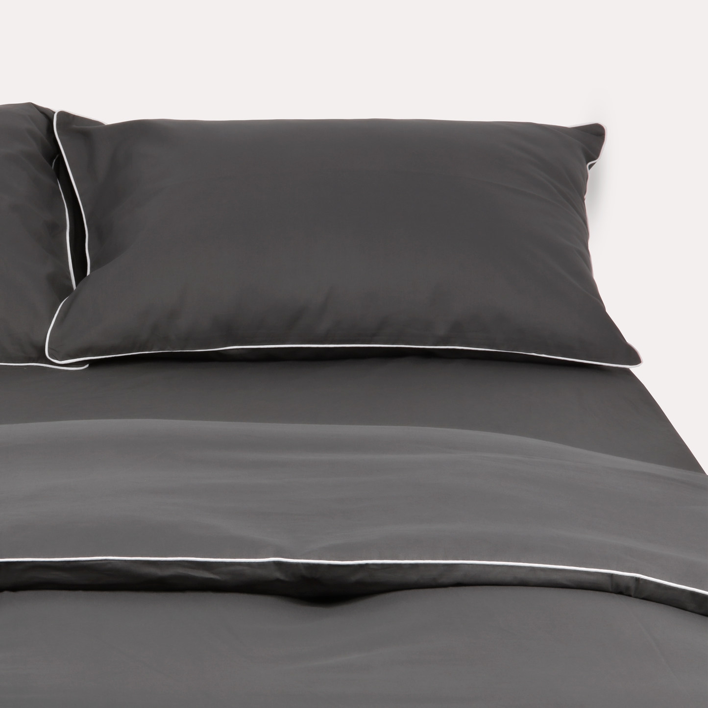 Classic Percale Fitted Sheet- Anthracite