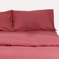 Classic Percale Pillowcase 2pcs- Carmine