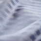 Sateen Stripe Flat Sheet - Dark Grey