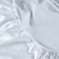 Super Sateen Fitted Sheet - White
