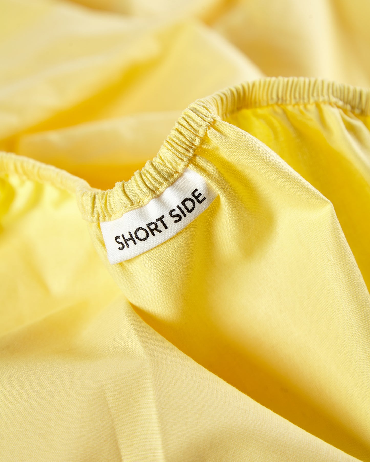 Classic Percale Fitted Sheet - Yellow
