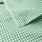 Checked Cotton Table Cloth - Green - Ocoza