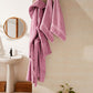 Spa Cotton Bathrobe Set 3 pcs - Lilac - Ocoza