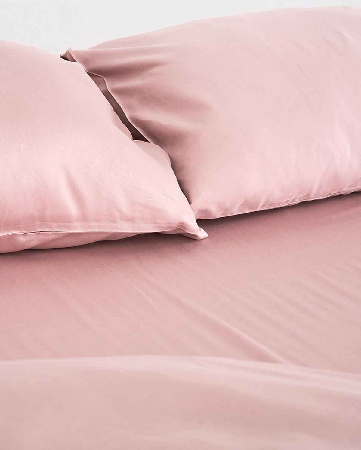 Lavish Sateen - Duvet Cover Set - Nude Pink