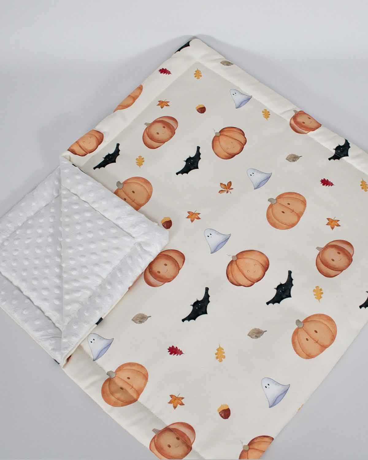 Cotton Baby Blanket- Pumpkin