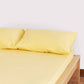 Classic Percale - Fitted Sheet Set - Yellow